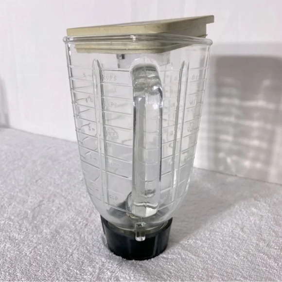 Vintage Blender Glass Replacement Pitcher With  Blades - Picture 4 of 14